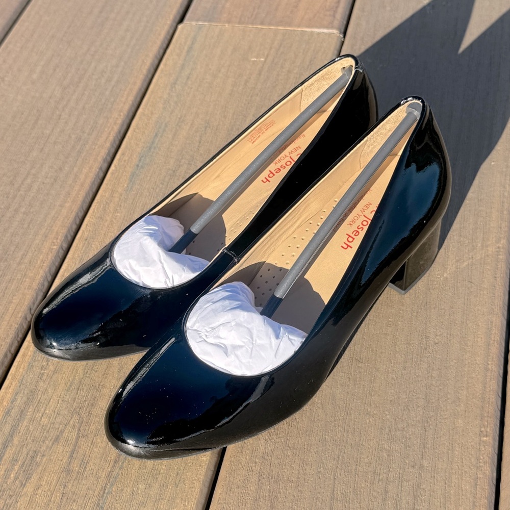 NWT MARC JOSEPH NEW YORK Broad Street Patent Leather Pumps